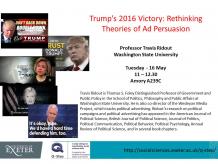 Trump's Victory 2016, Travis Ridout, 